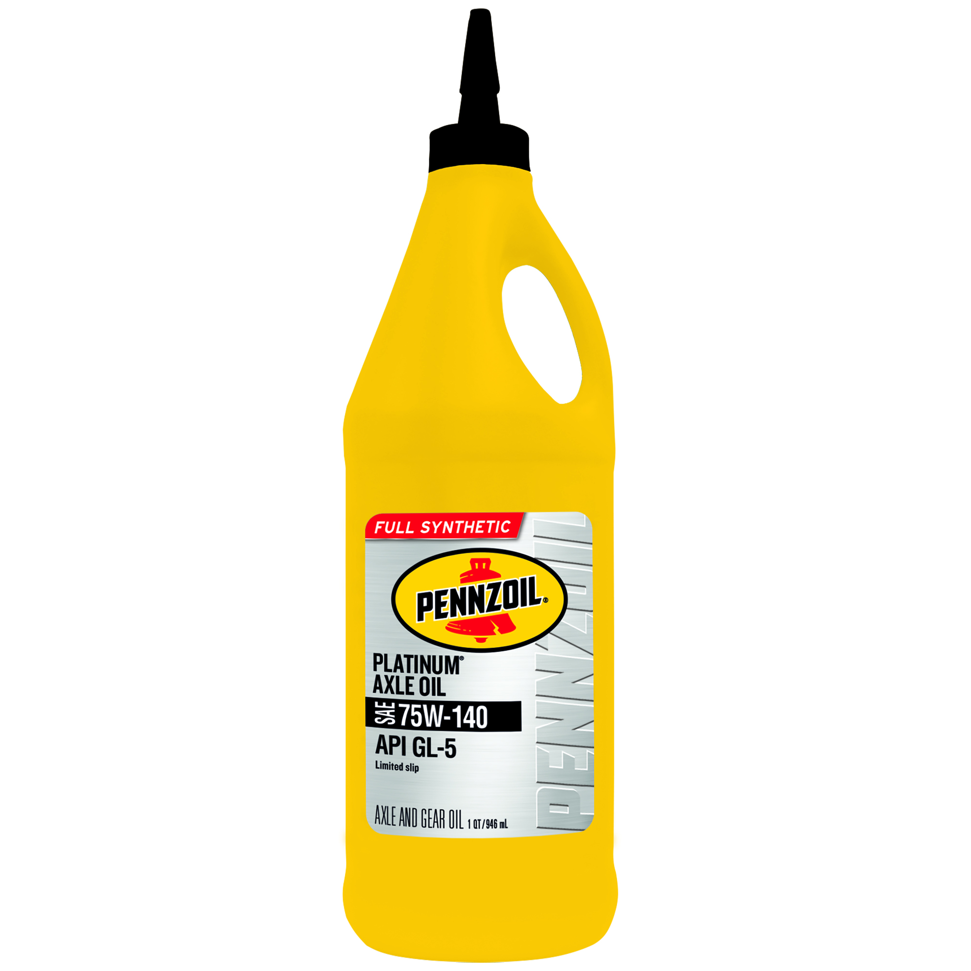 Pennzoil Platinum Axle SAE 75W-140 -  | Container: 1 qt Bottle | Shipped as: Case of 12 X 1 qt Bottles - Automotive Gear Oils